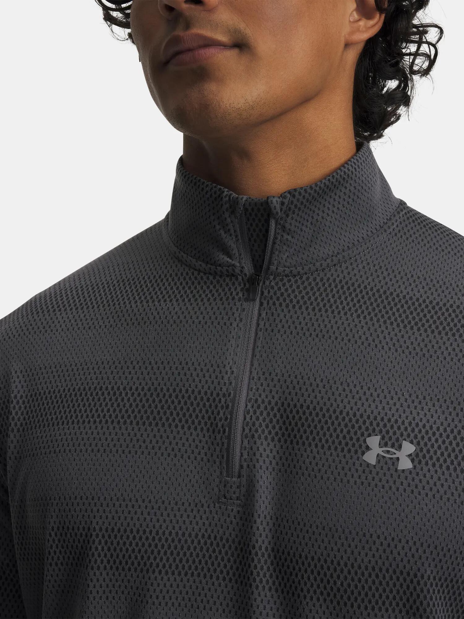 Férfi póló Under Armour UA Velociti 1/4 Zip-GRY 3/3
