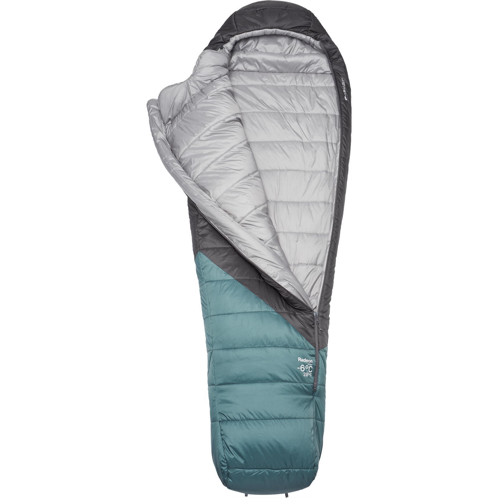 Kunstfaser-Schlafsack Radeon -6C/20F sage-graphene 2/5