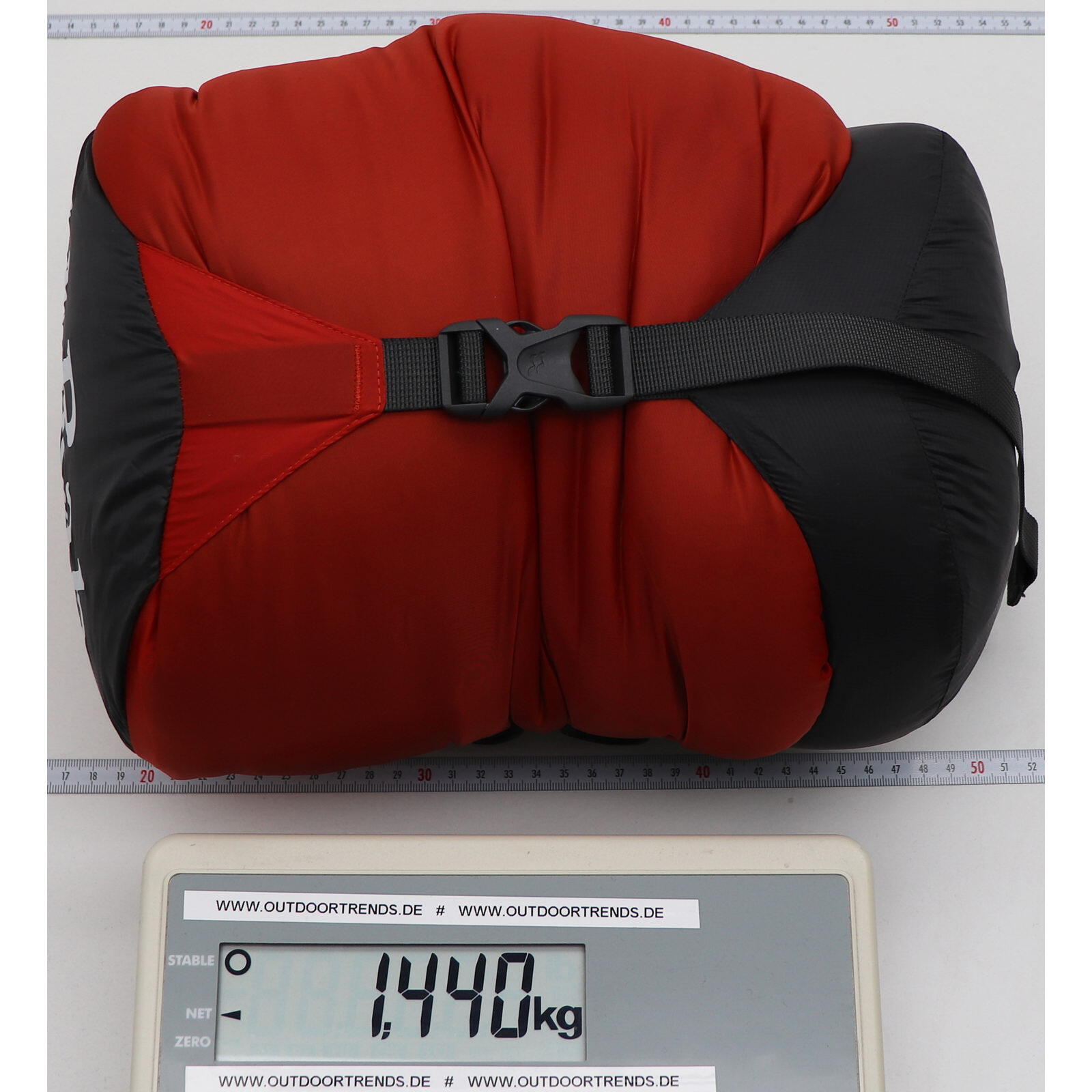 Daunen-Schlafsack Ascent -12C/10F tempest blue-maya blue 7/7