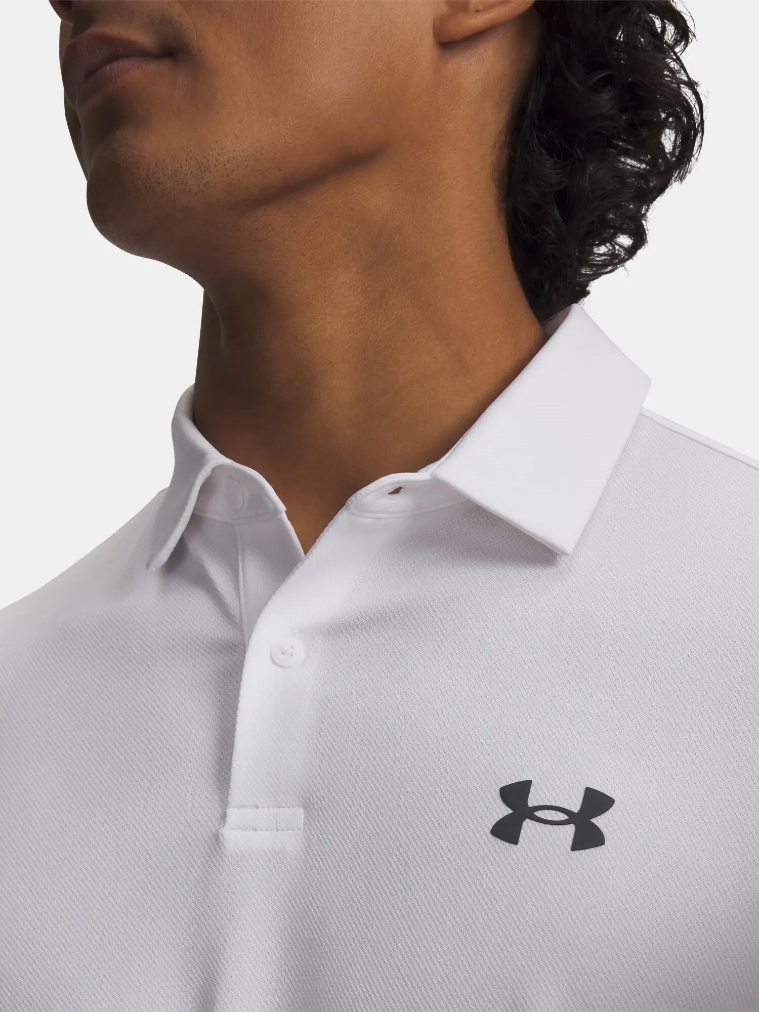 Férfi póló Under Armour UA Matchplay Polo-WHT 3/3