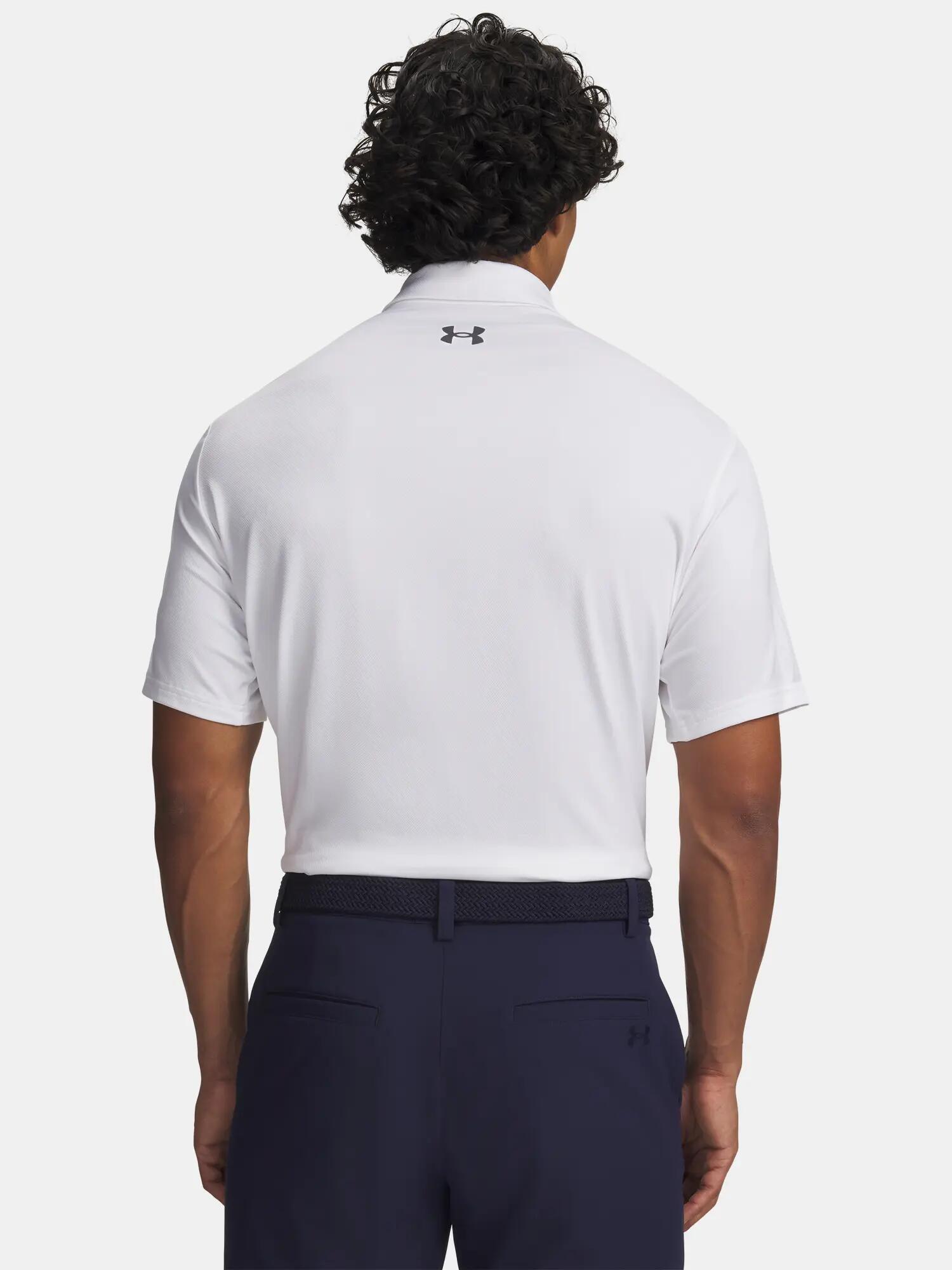 Férfi póló Under Armour UA Matchplay Polo-WHT 2/3