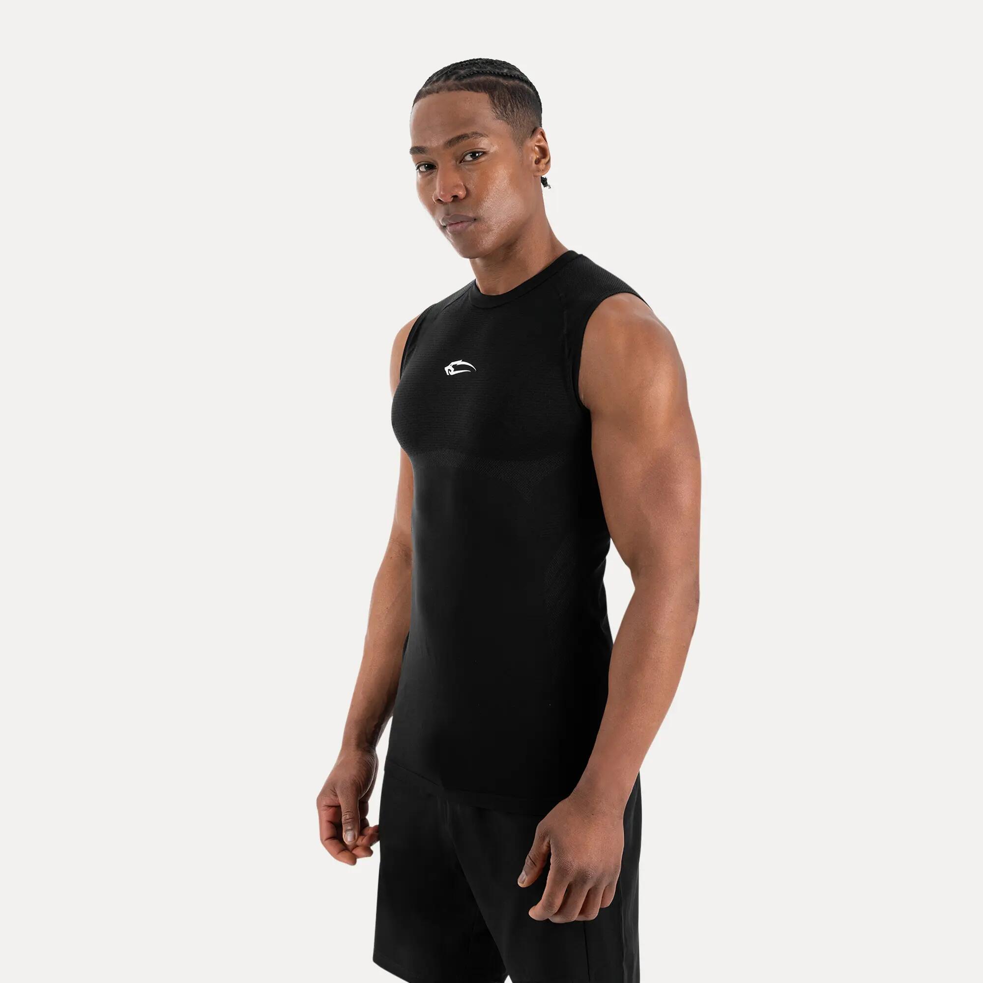 Herren Tank Top Carnos Schwarz 2/5