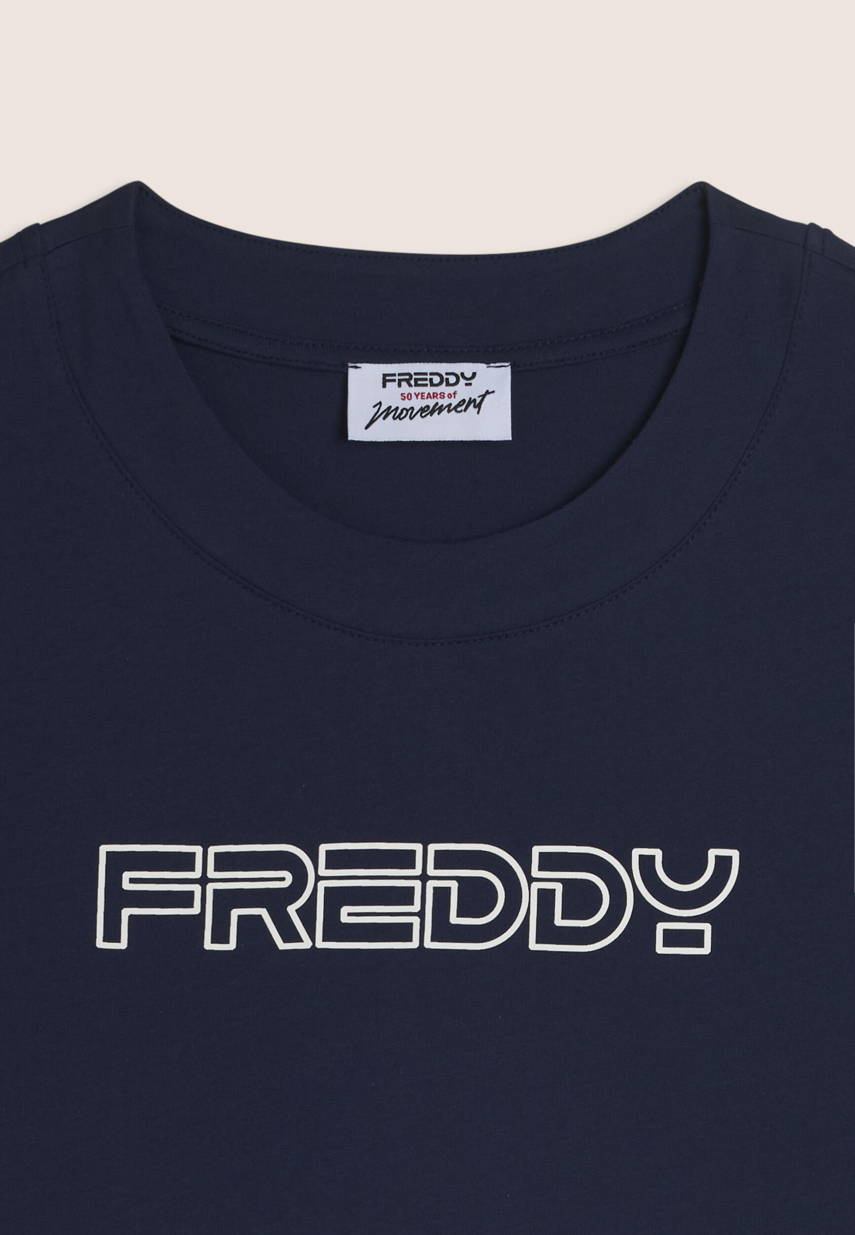 Camiseta cropped de tejido de punto de algodón con logotipo FREDDY 3/3