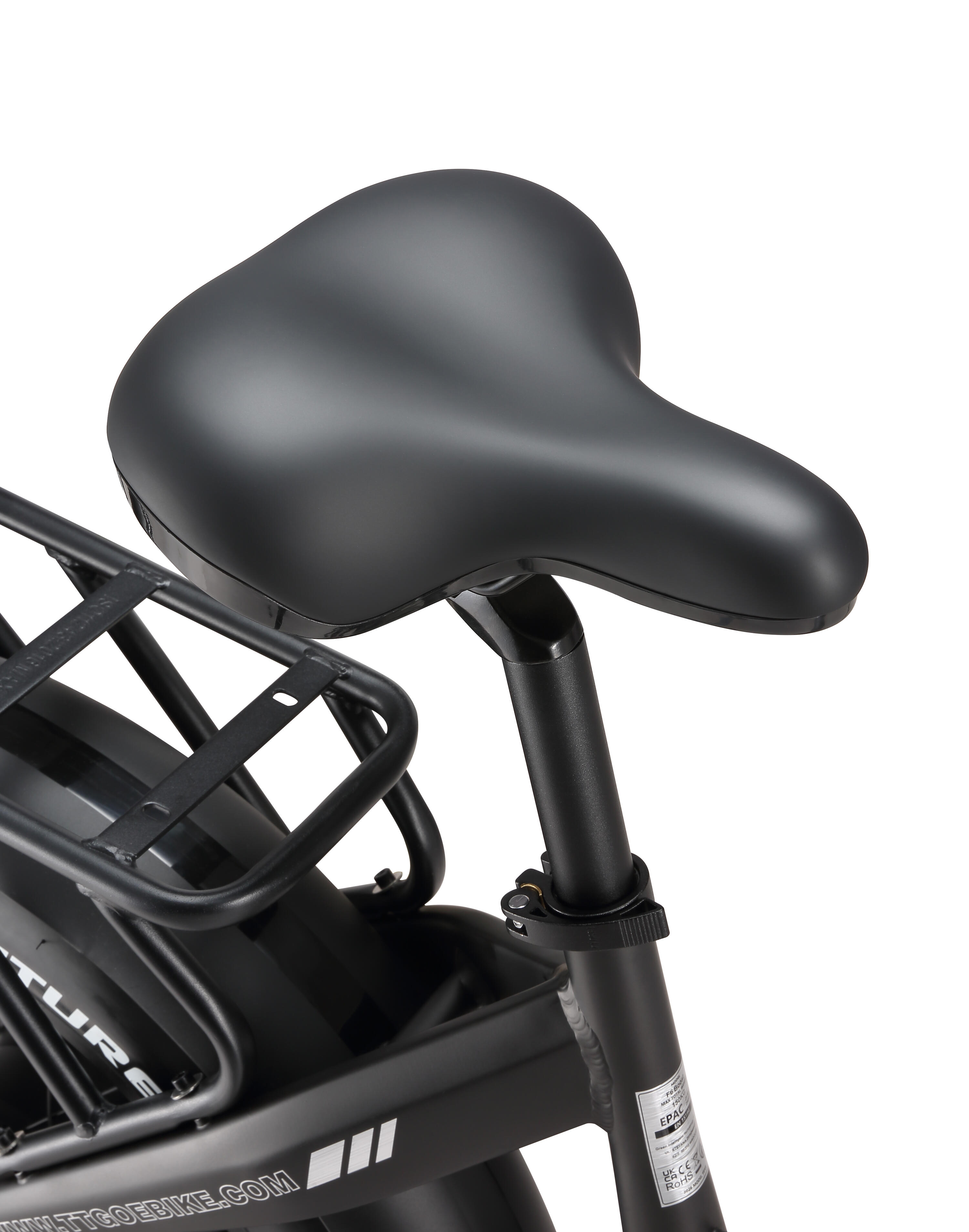 F6Boost Bicicleta Elétrica Fat 20" 250W 48V 18Ah 120km Torque 5/6