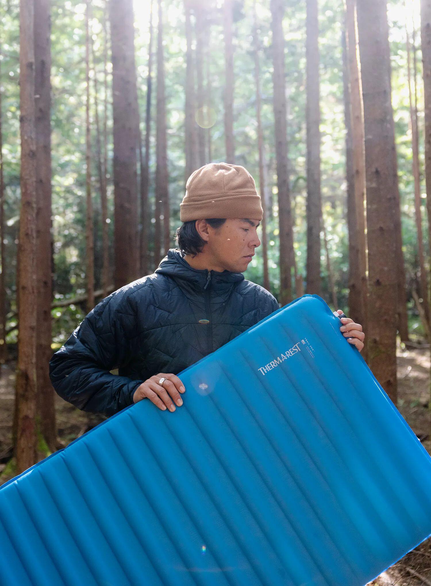 Mata samopompująca Therm a Rest Trail Pro MAX RW - tide 4/7