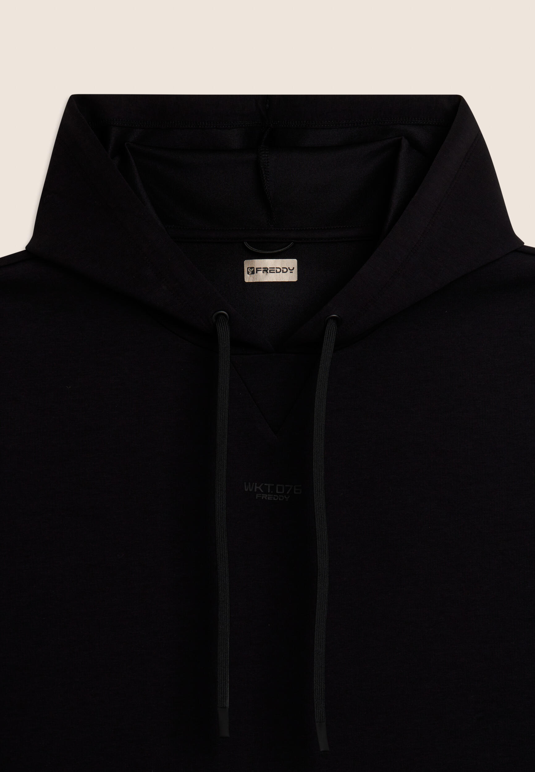 Sweat-shirt à capuche sans manches en tissu technique 3/3