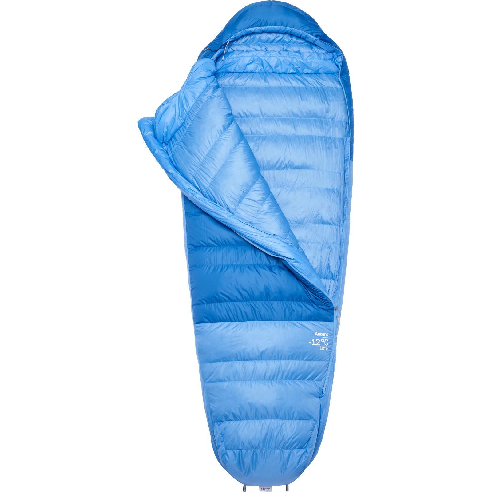 Daunenschlafsack Damen Ascent -12C/10F dark bluebird-bluebird 3/7