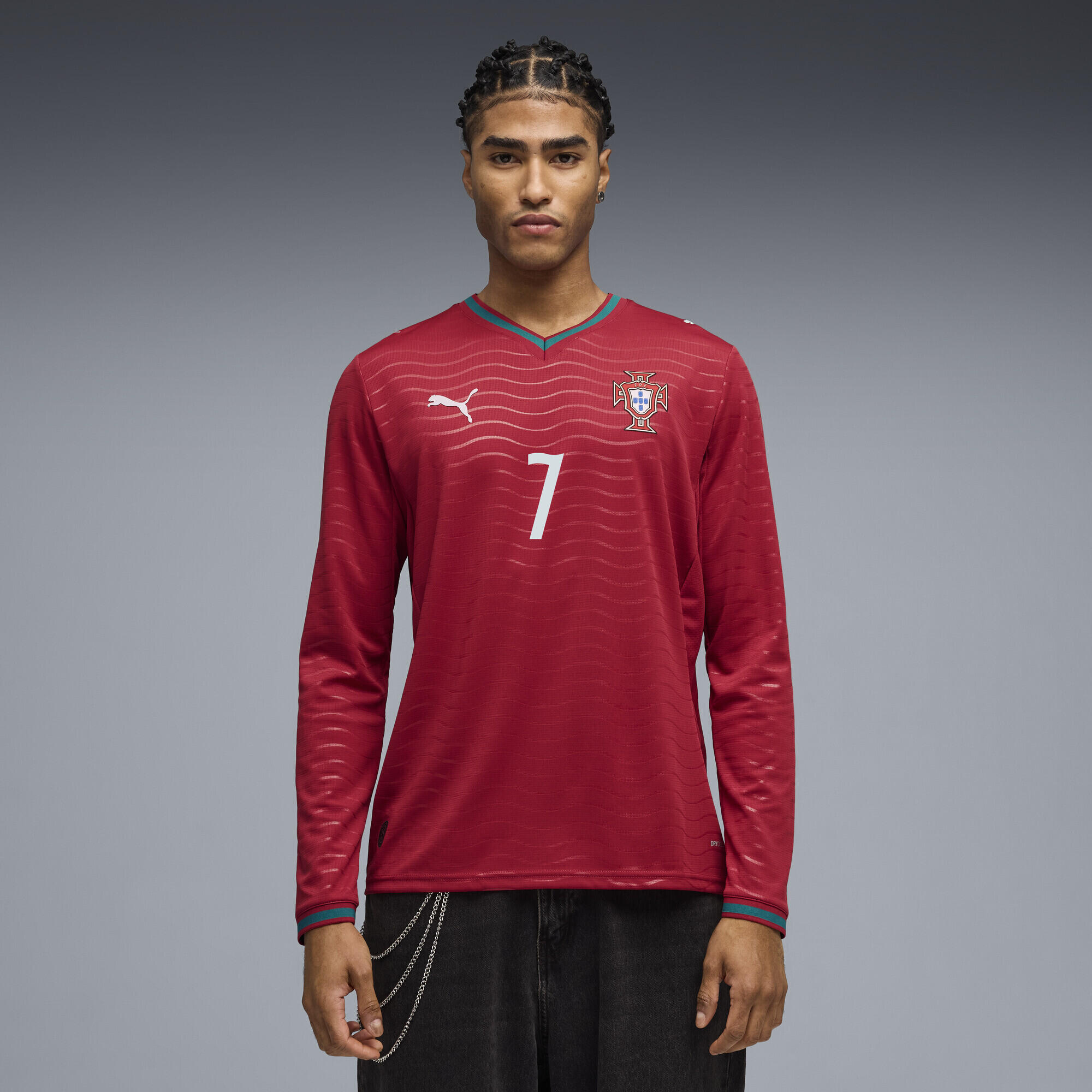 Camiseta de jugador manga larga Portugal 1.ª equipación 2026 Hombre PUMA 2/5