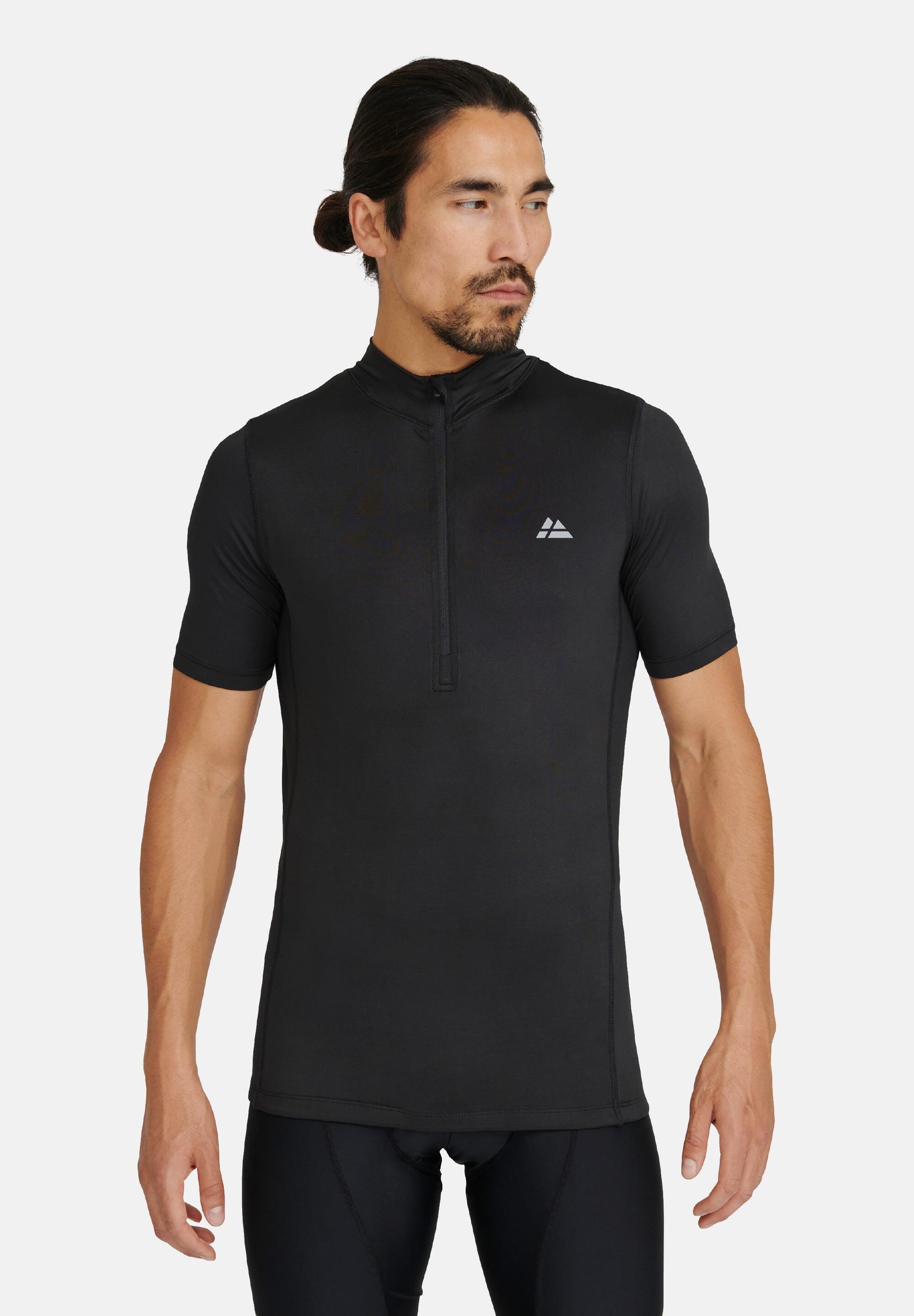 Maillot de cyclisme homme manches courtes avec zip intégral 3/5