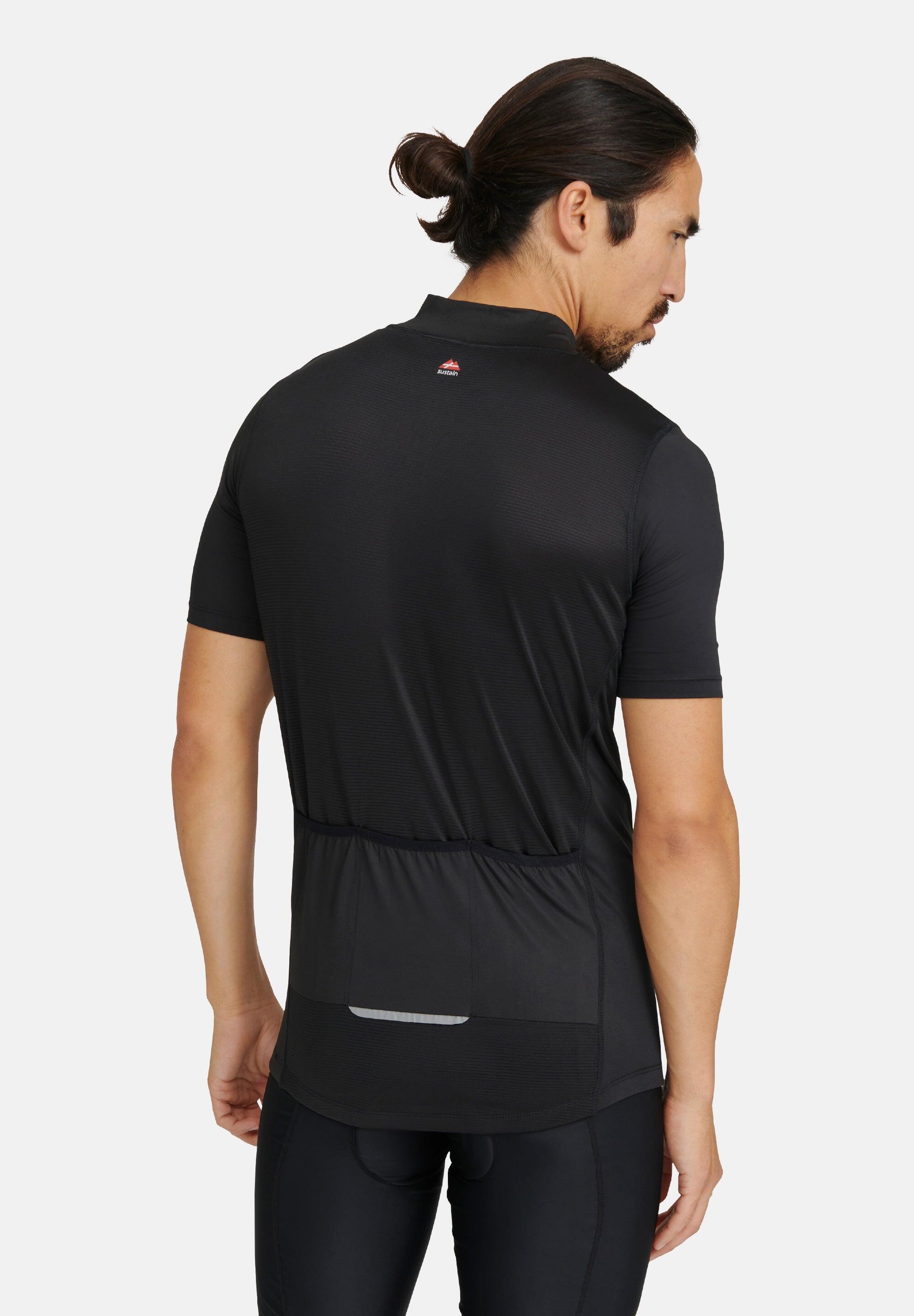 Maillot de cyclisme homme manches courtes avec zip intégral 4/5