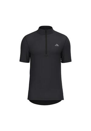 Heren wielershirt korte mouw met volledige rits