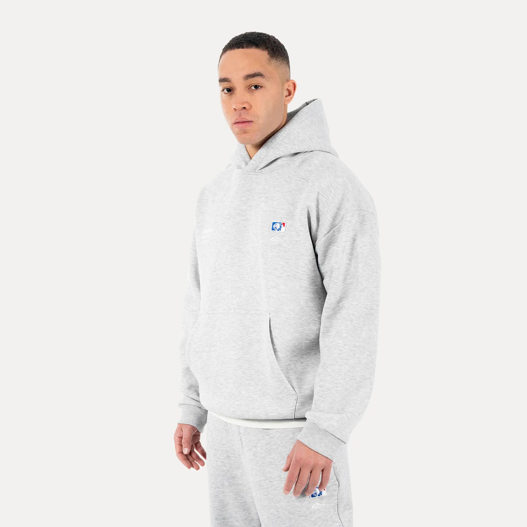 Herren Hoodie Striver Grau Melange 2/6