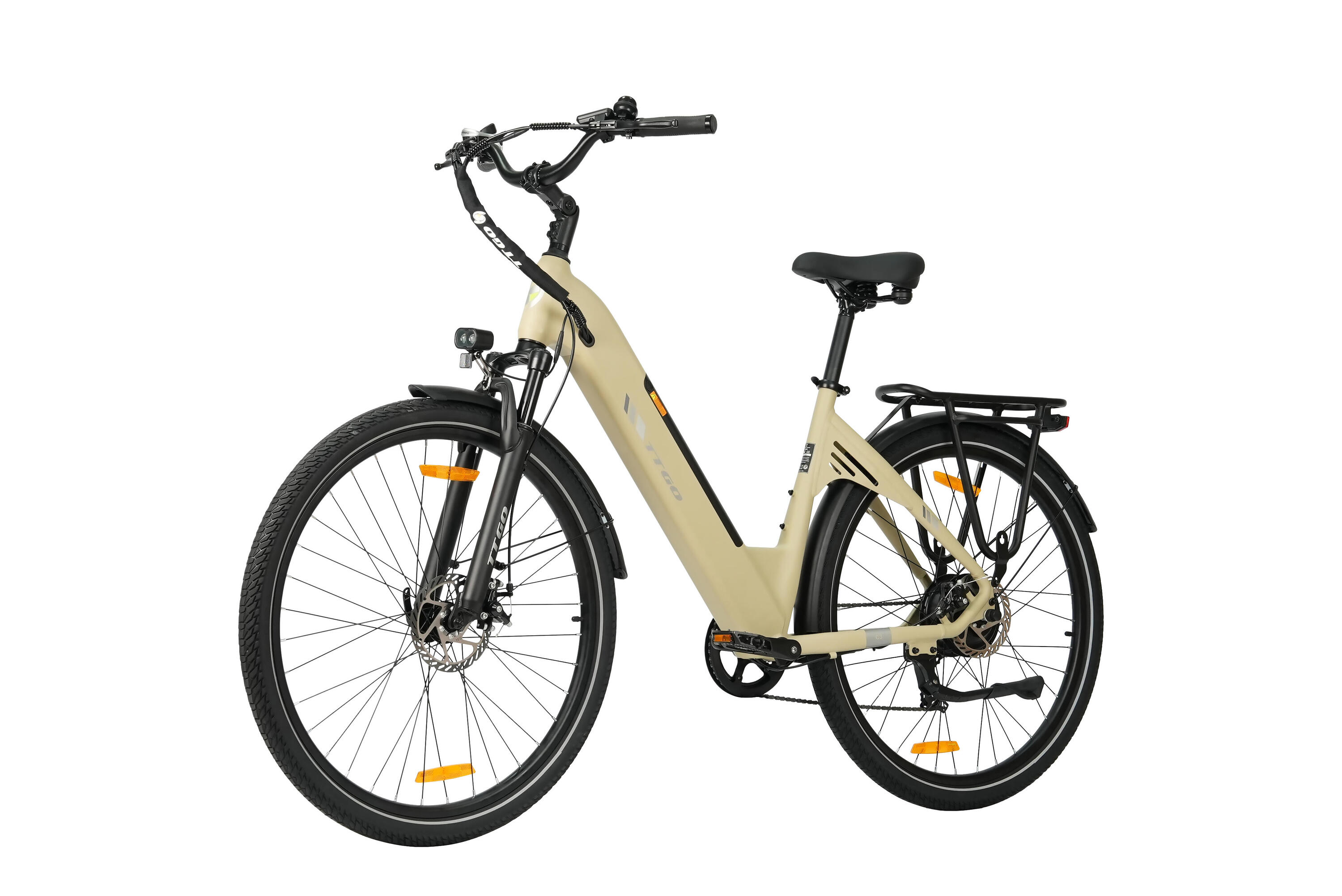 C3SE Bicicleta eléctrica 28” 250W 52Nm 100km Shimano 7 velocidades 2/7