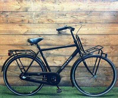 Tweedehands cortina transport stadsfiets bike, zwart