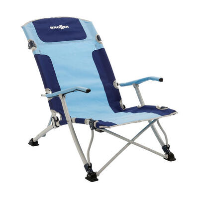 Brunner opvouwbare strandstoel bula xl blauw