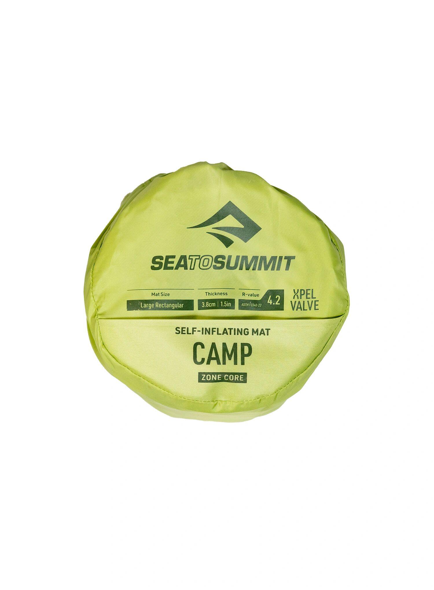 Mata samopompująca Sea to Summit Camp Mat R - tarragon 3/4