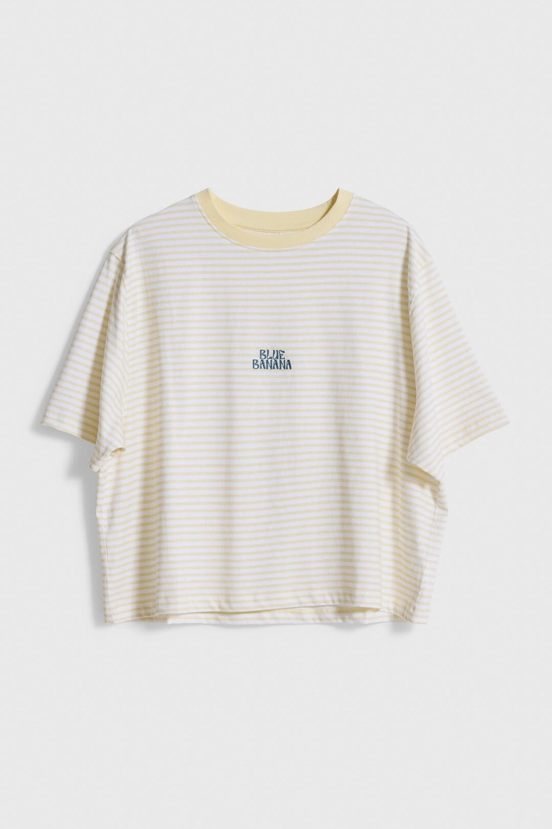 Camiseta Mujer Blue Banana Light Yellow de Algodón 100% Orgánico 3/3