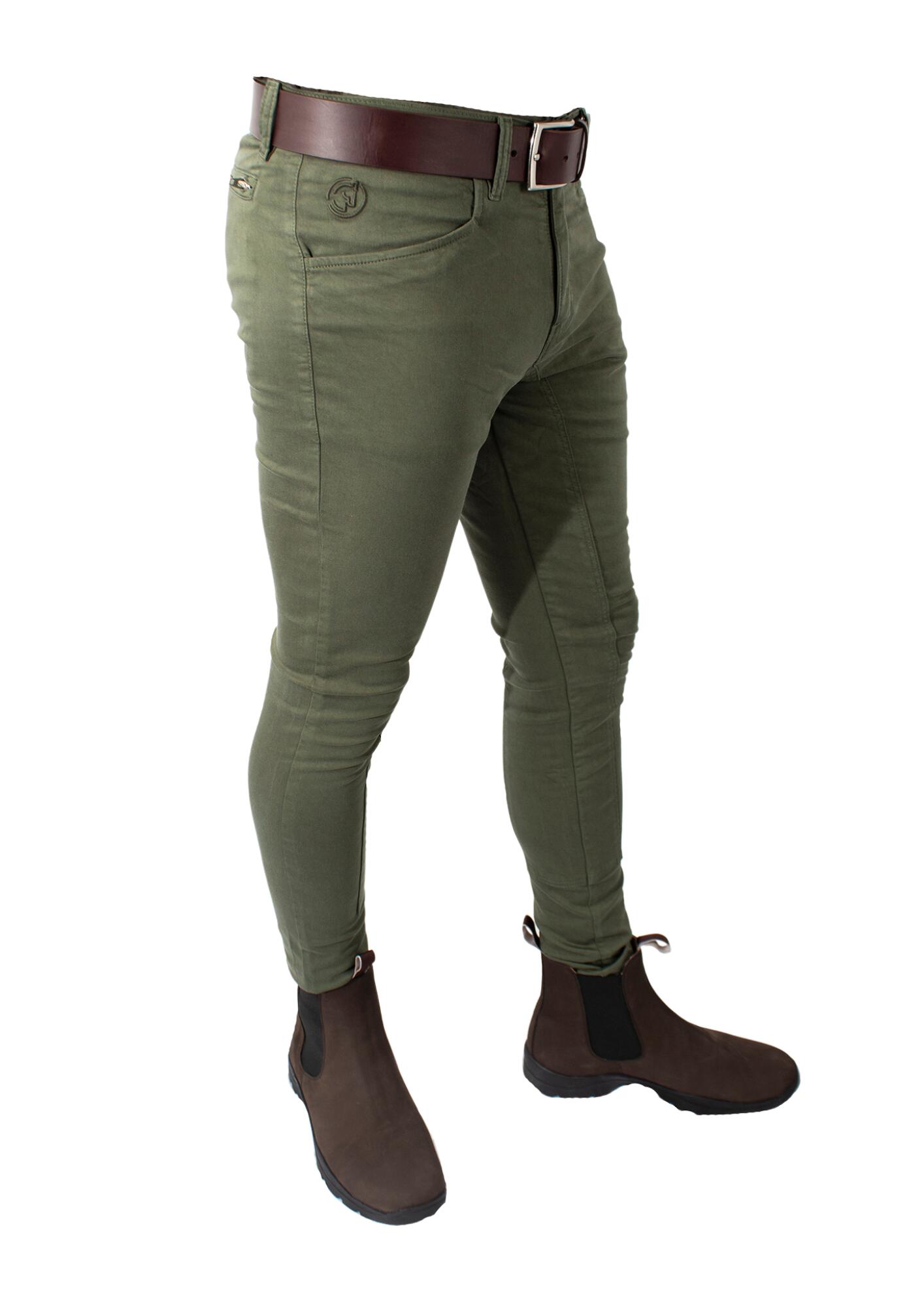 Pantalón breeche vaquero  Los Nietos  | 36 | Kaki 2/6