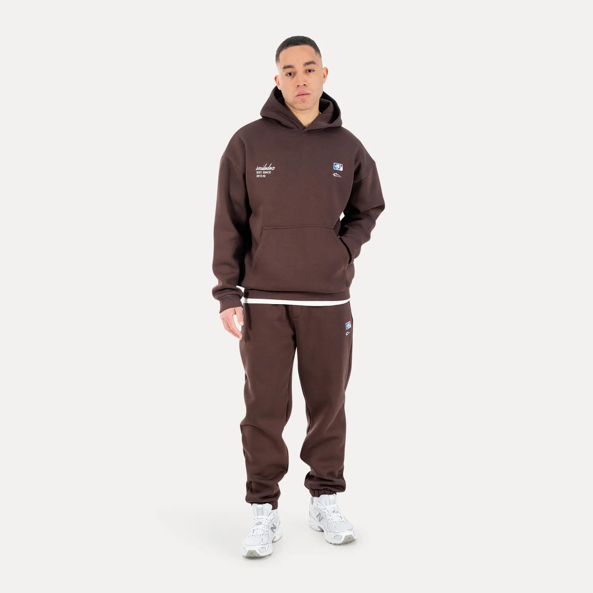 Herren Hoodie Striver Braun 3/6