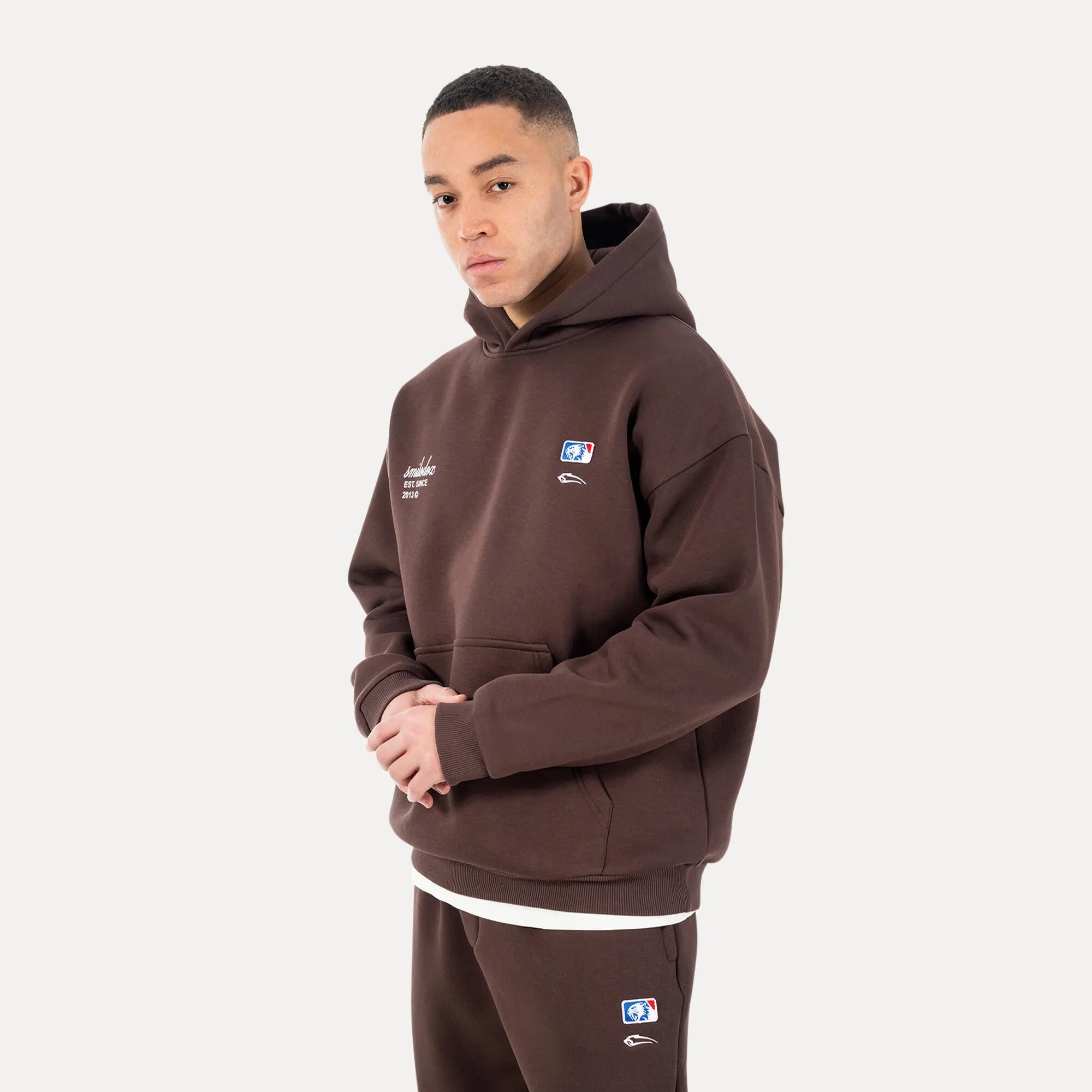 Herren Hoodie Striver Braun 2/6