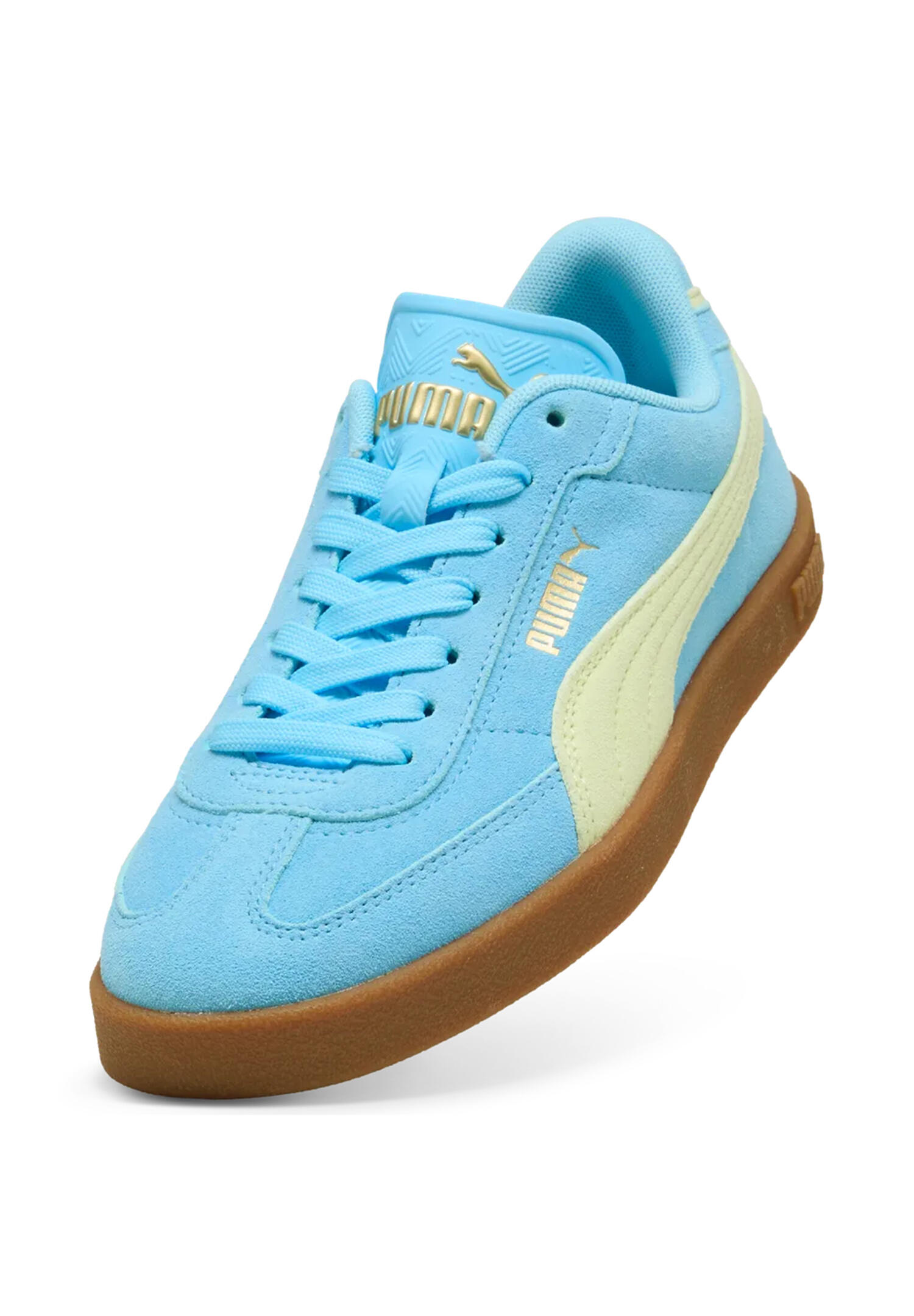 Puma Damen Club II Era Suede Sneaker 400717-32 Vibrant Blue Apple Spritz 3/7