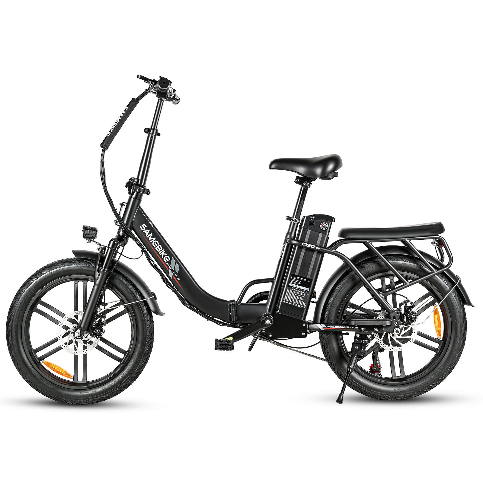 Bicicletta elettrica per adulti SAMEBIKE CY20PRO-IT Batteria 36V 13Ah 3/15