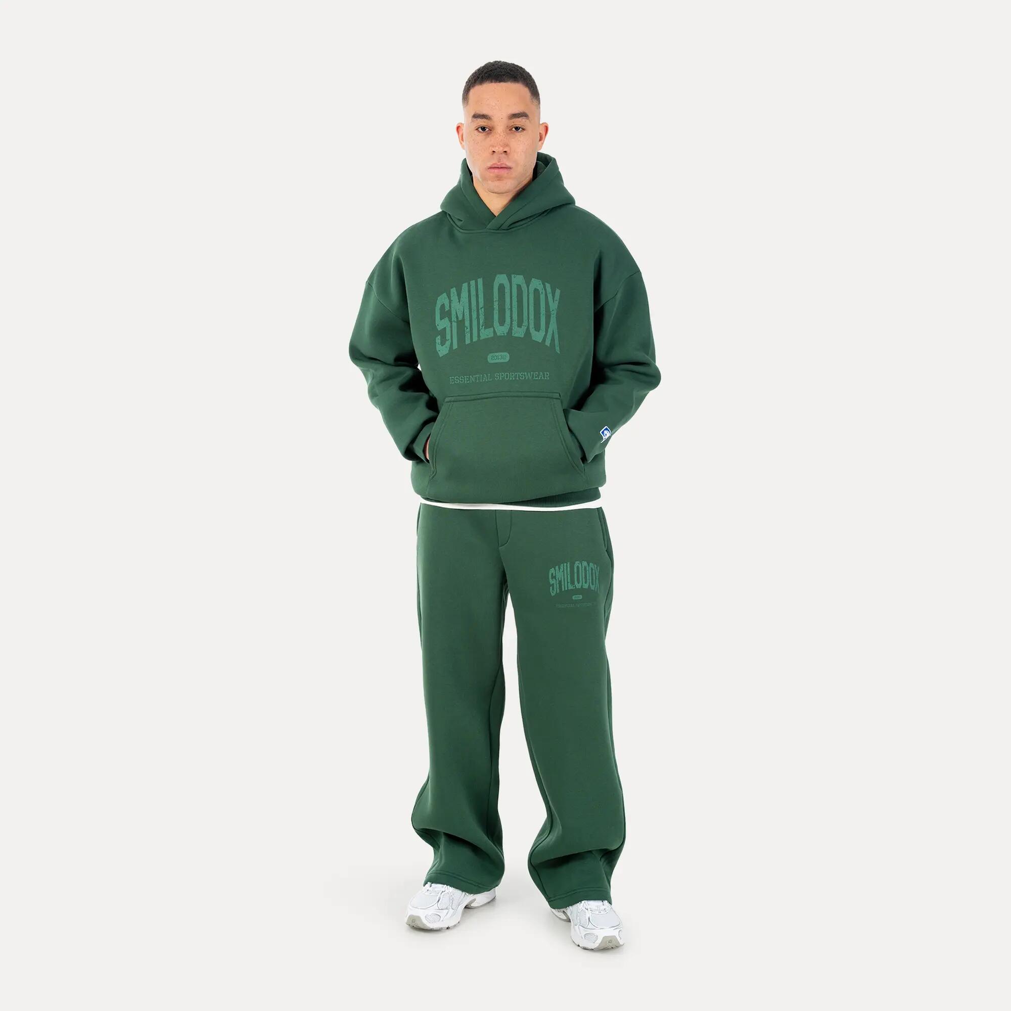 Herren Hoodie Oswin Dunkel Grün 3/6