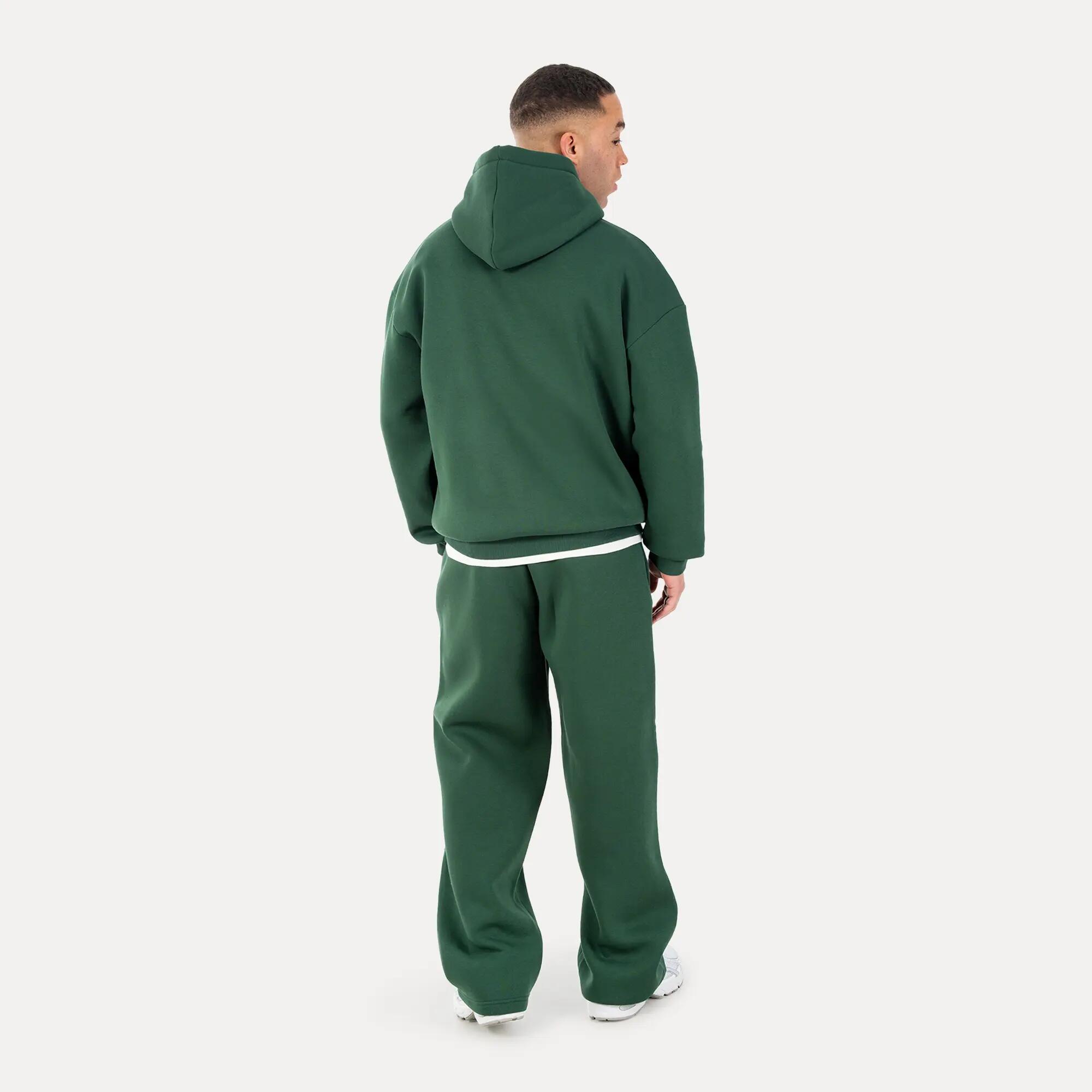 Herren Hoodie Oswin Dunkel Grün 4/6