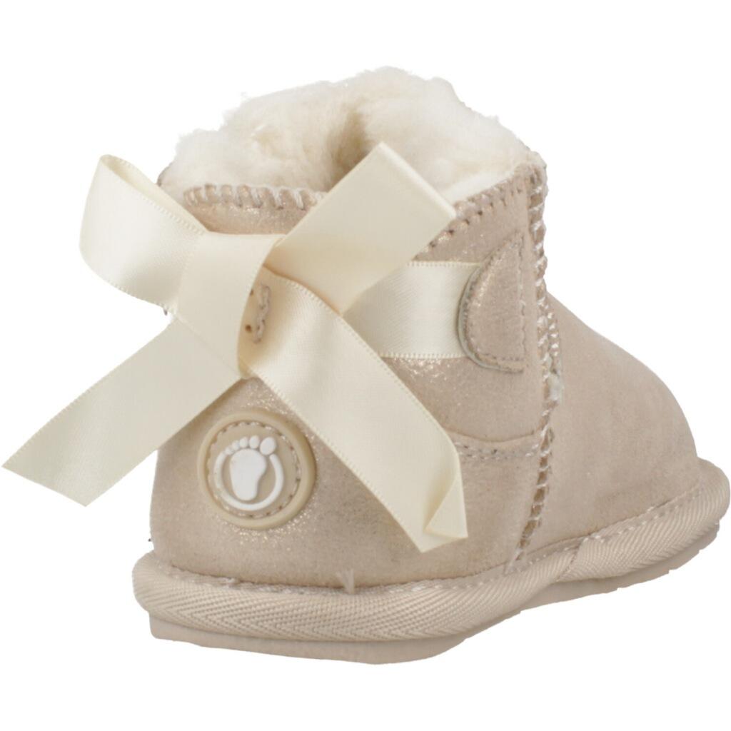 Botas de Bebés Diseño Respetuoso con Lazo Oro 3/5