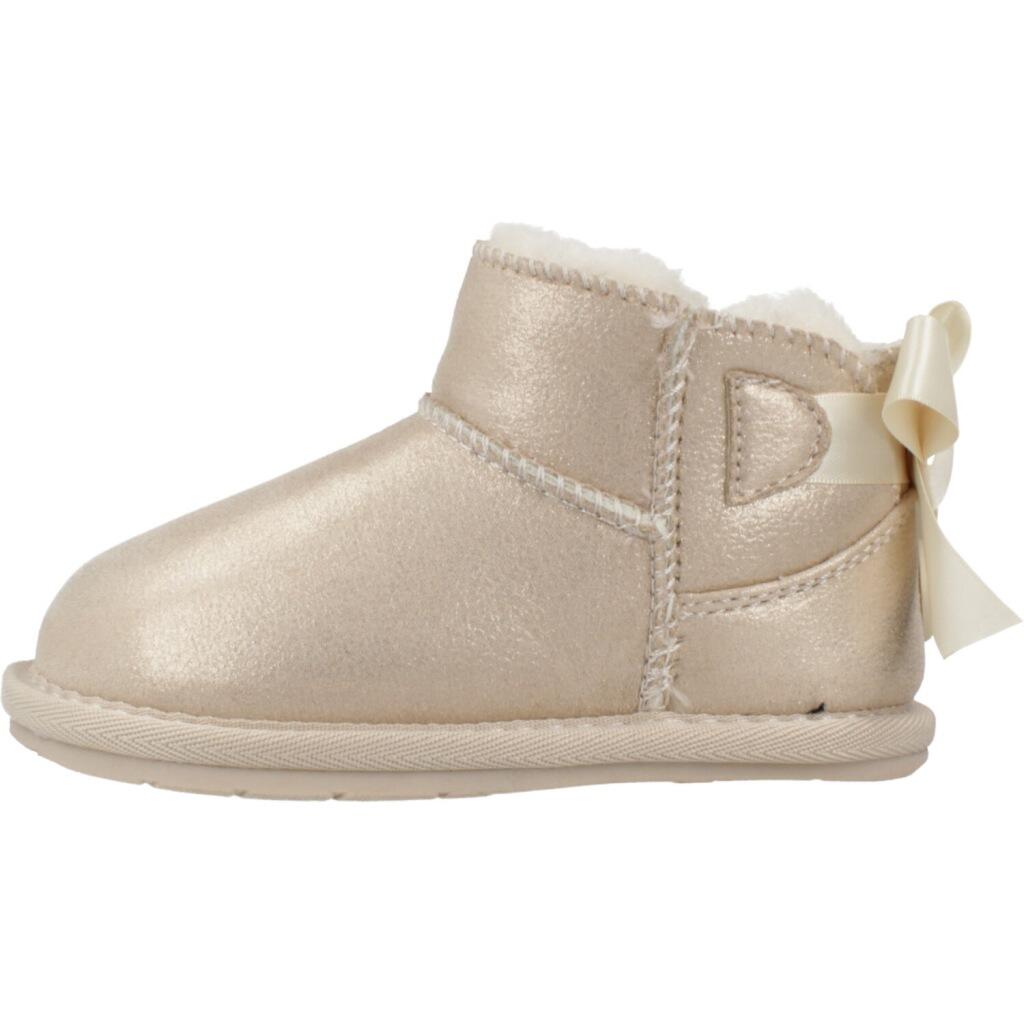 Botas de Bebés Diseño Respetuoso con Lazo Oro 2/5