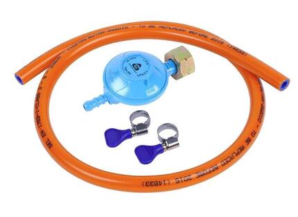 Gasschlauch-Installationsset 150 cm + Druckregler