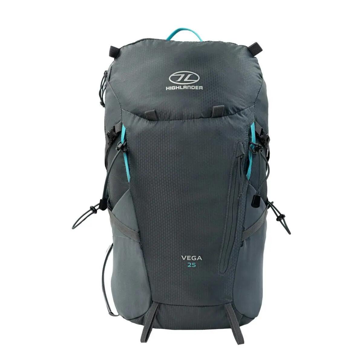 Highlander backpack Vega Rucksack Graphite for women 25 litres - Grey