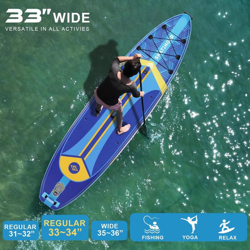 Paddleboard SKATINGER Plan S Blue 335x84x15 cm (11') touring