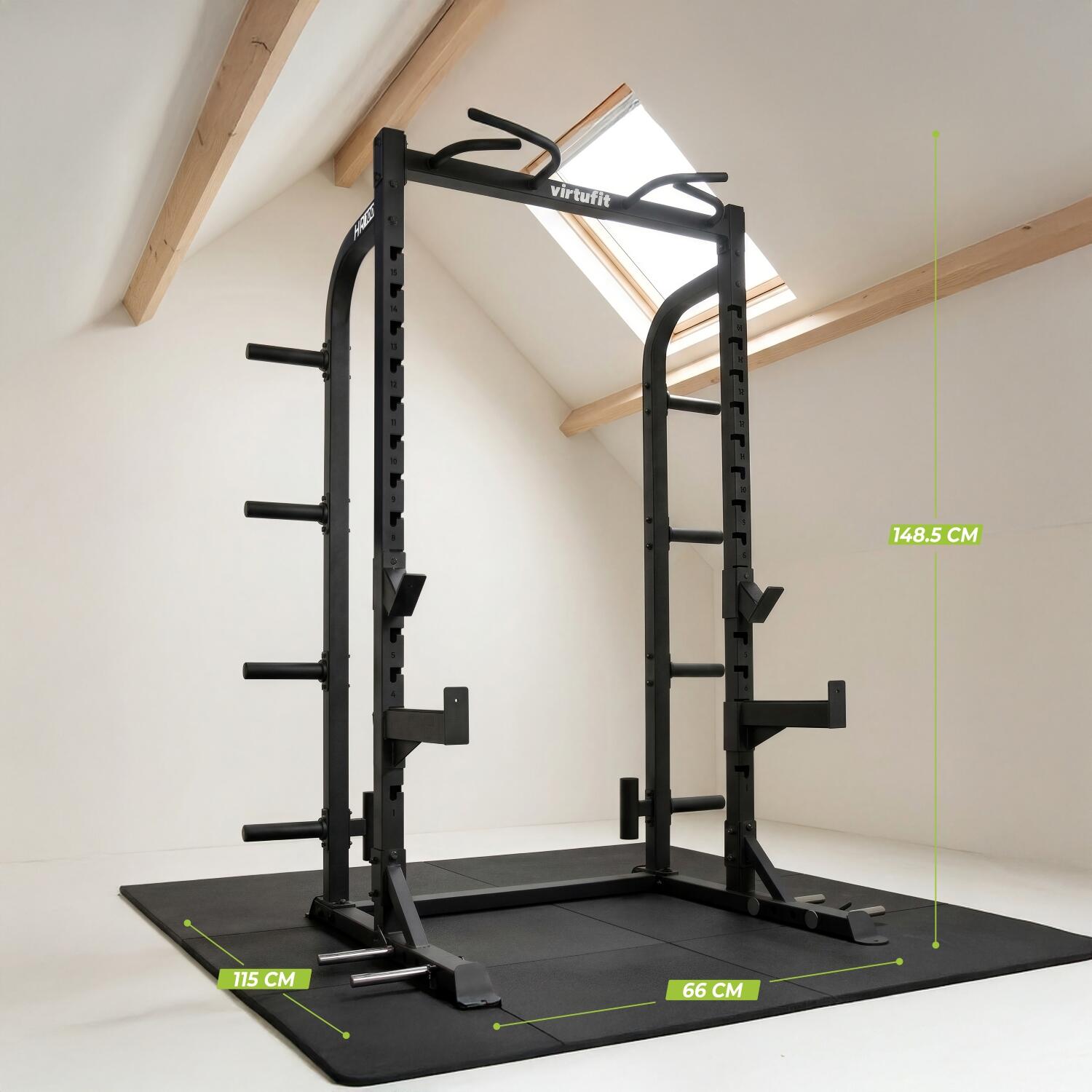 HR100 Half Rack - Squat Rack - Krachtstation 2/7