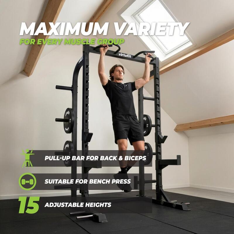 HR100 half rack erőkeret