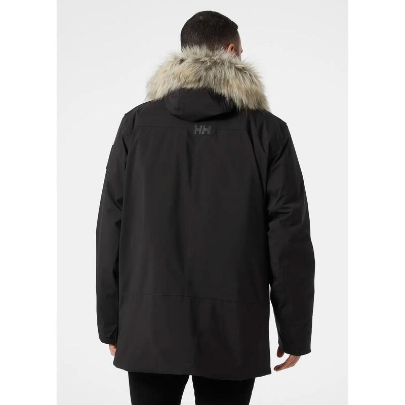 Geacă matlasată Helly Hansen neagră pentru exterior