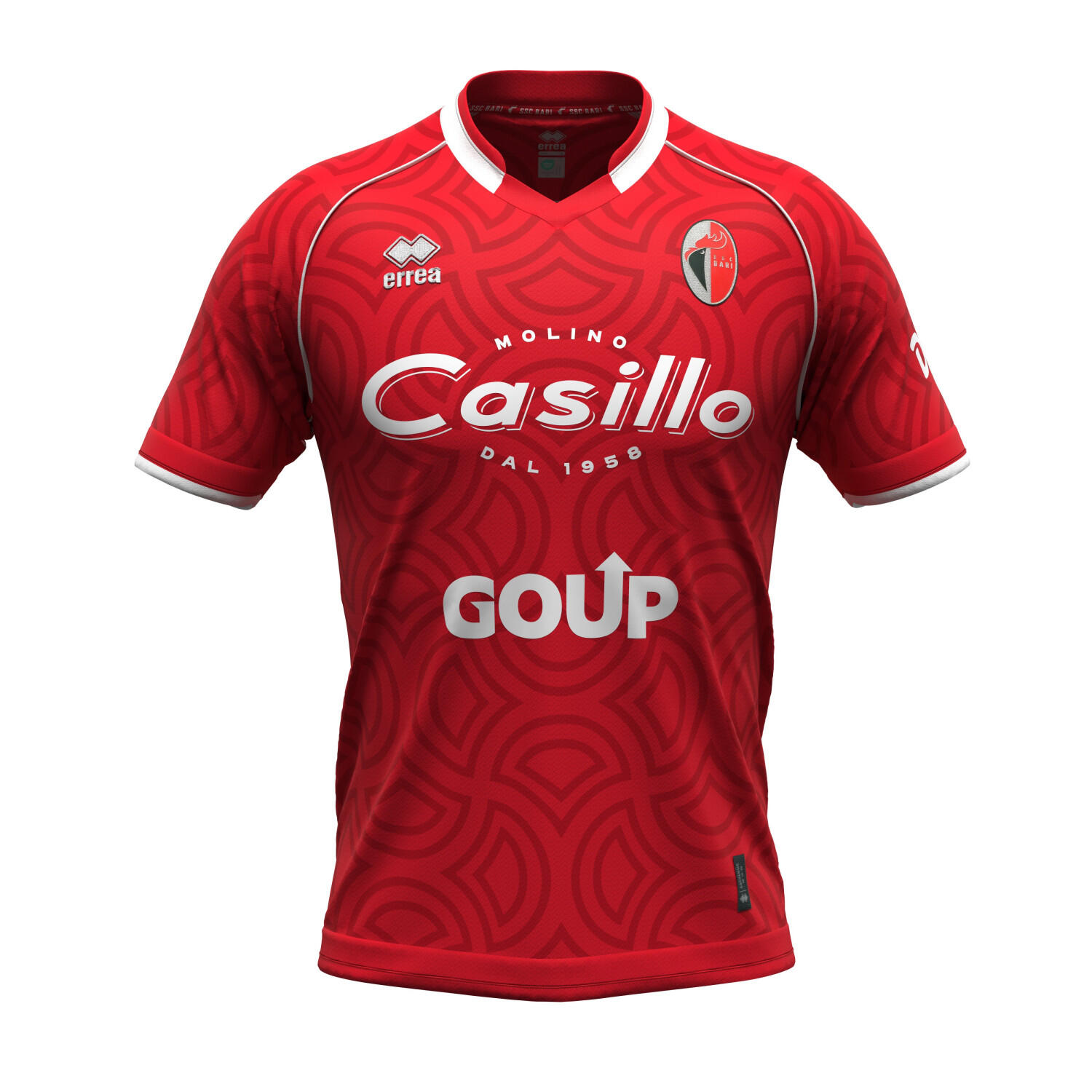 Ssc Bari Maglia Gara Away Errea Bambino 2024/25 1/1