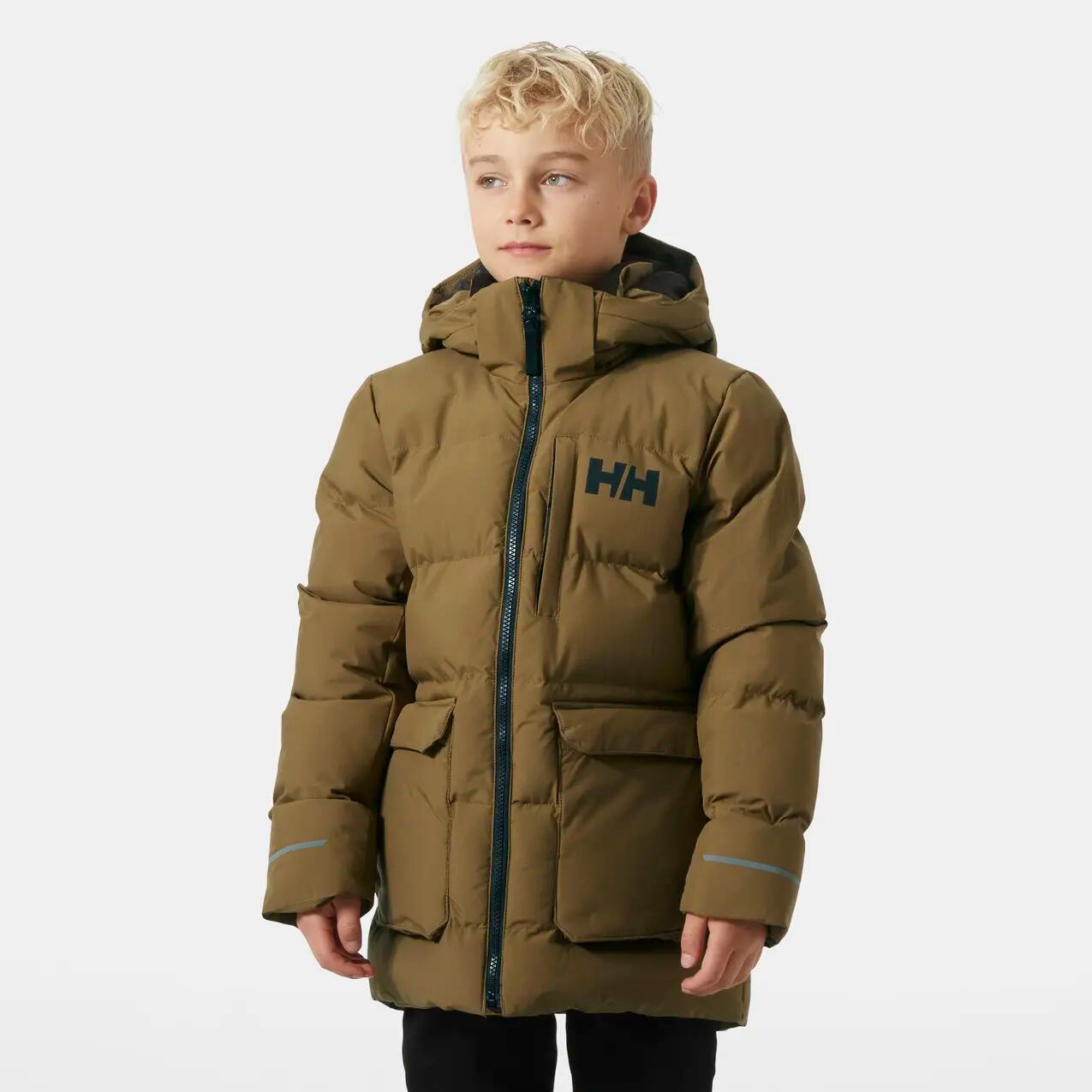 Doudoune longue à capuche enfant Helly Hansen Nord 2/7