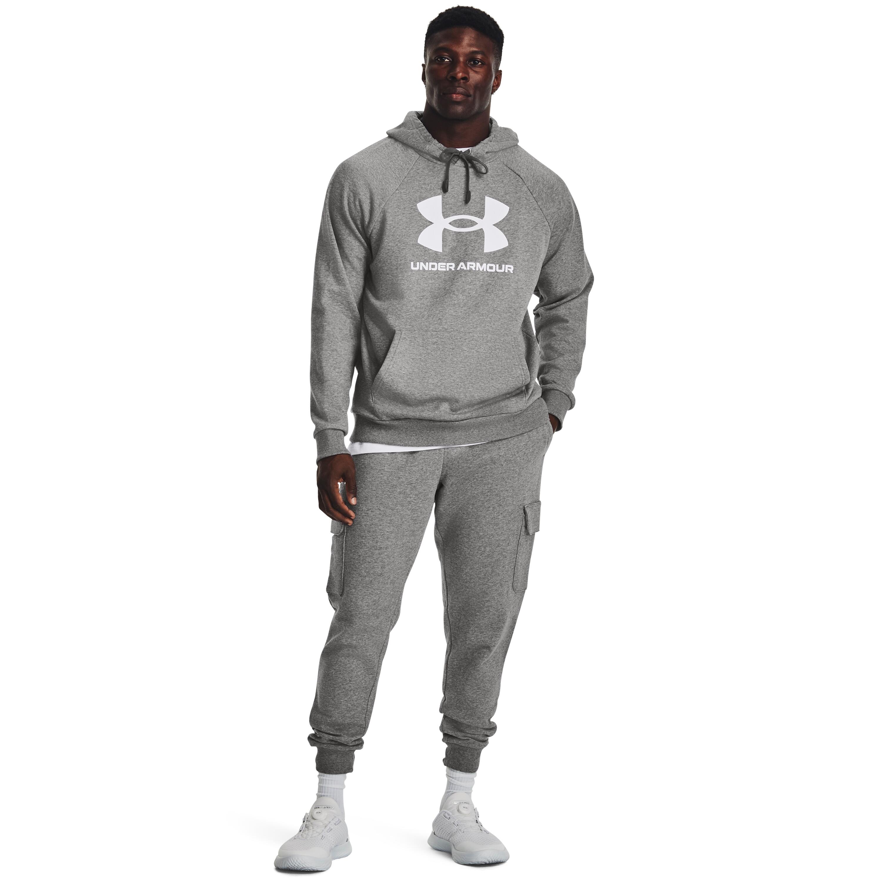 Sudadera Hombre Under Armour Rival Gris 3/7