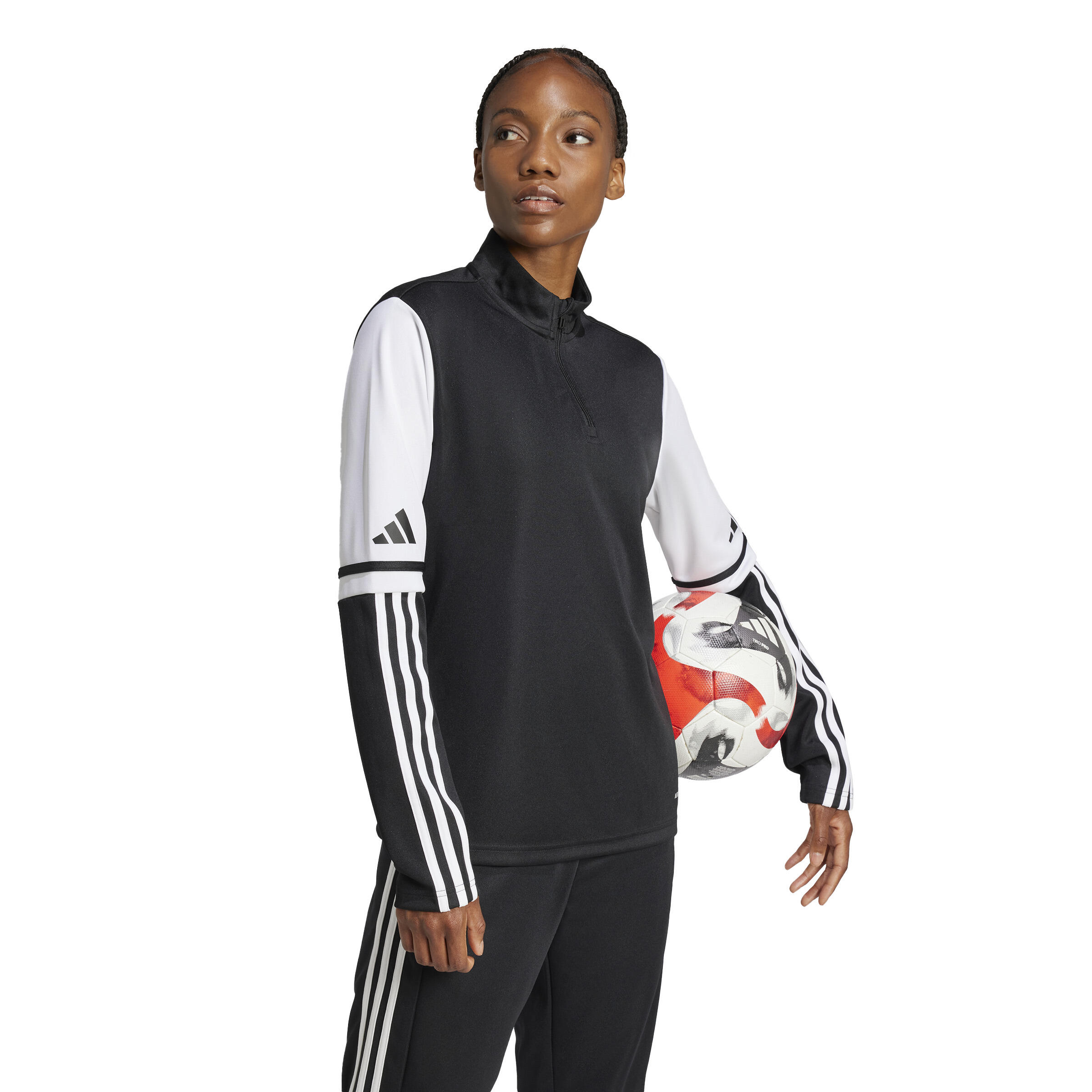 Casaco de fato de treino para desporto feminino adidas Squadra25 3/8