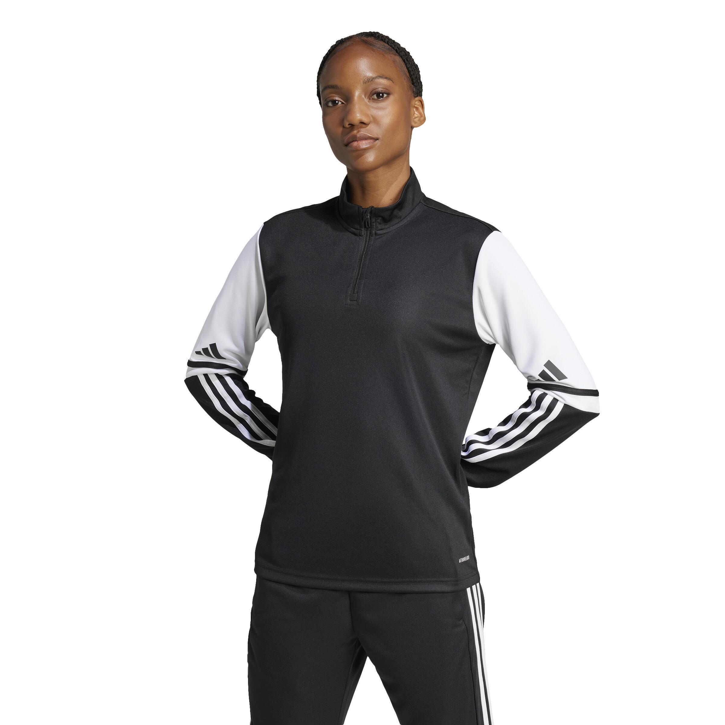 Casaco de fato de treino para desporto feminino adidas Squadra25 2/8