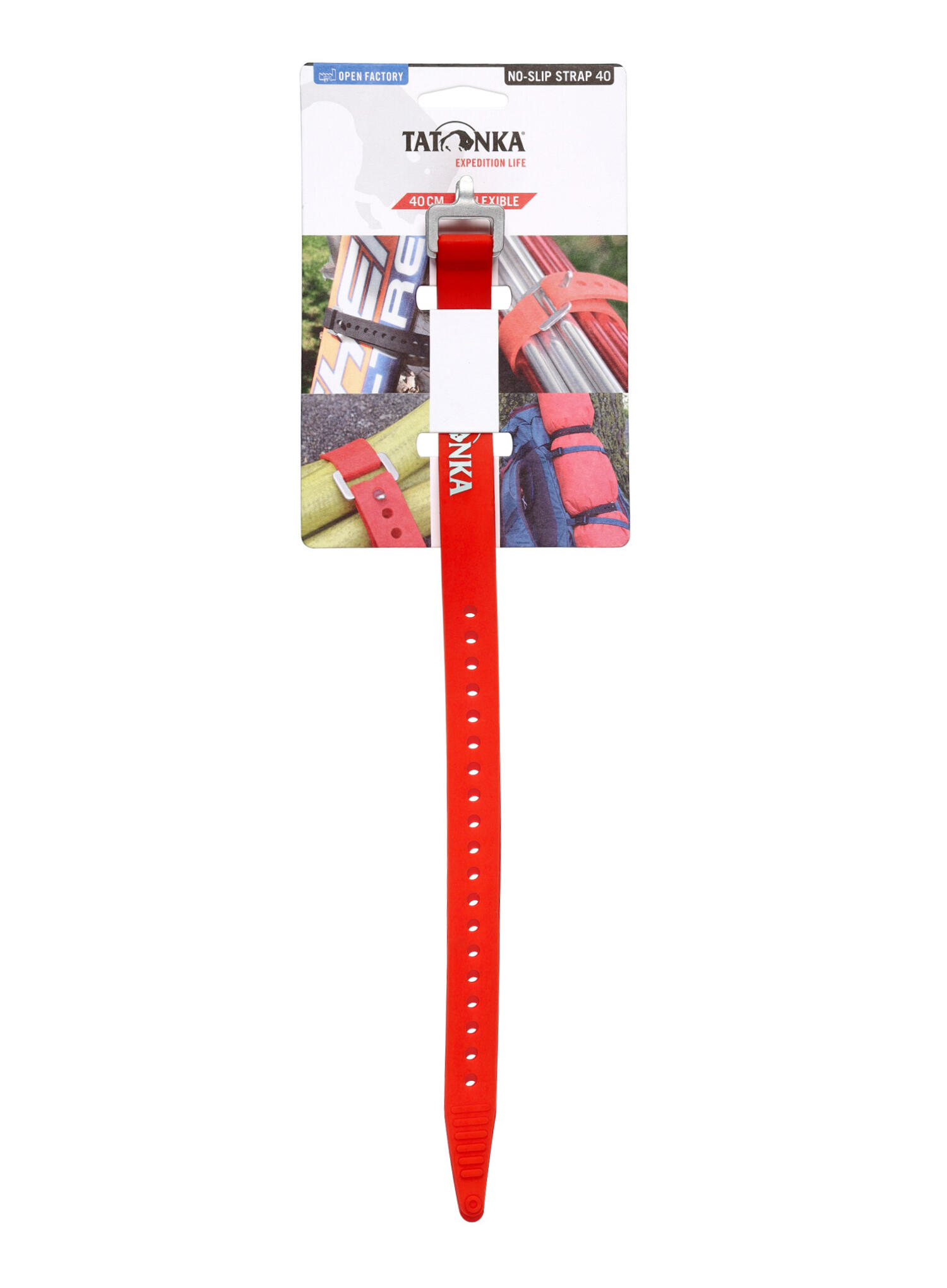 Paski Tatonka No-Slip Strap 40cm Pair - red orange 3/3