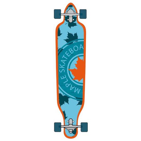 Planche Kryptonics Maple Longboard Mellow Drop Through