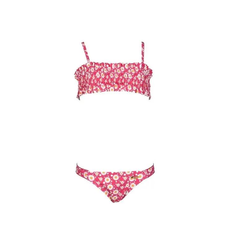 Costume da bagno a fascia 2 pezzi da bambina Arena Bandea Allover 2/7