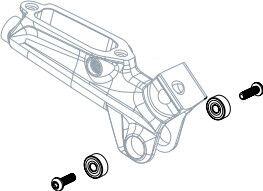 Kit cuscinetti a sfera per leva freni SRAM Code/Guide/G2/X0 Trail