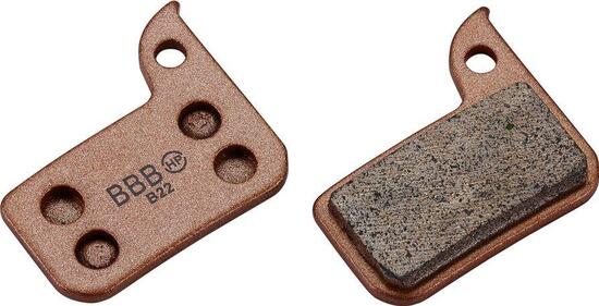 Coppia di pastiglie freno BBB DiscStop HP Sintered Sram Red/Force/Rival/Apex/Lev