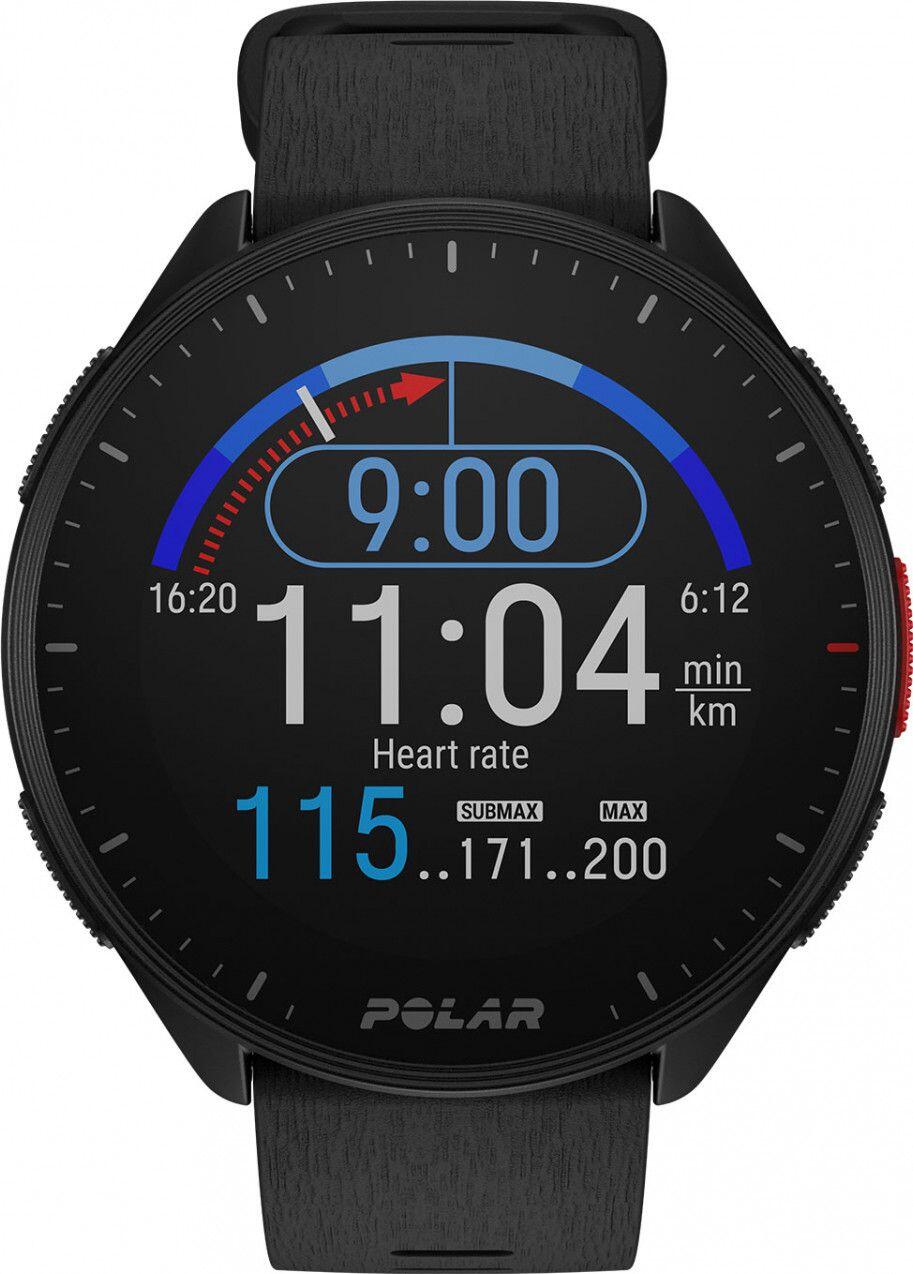Polar Pacer GPS Horloge Black Night 4/7
