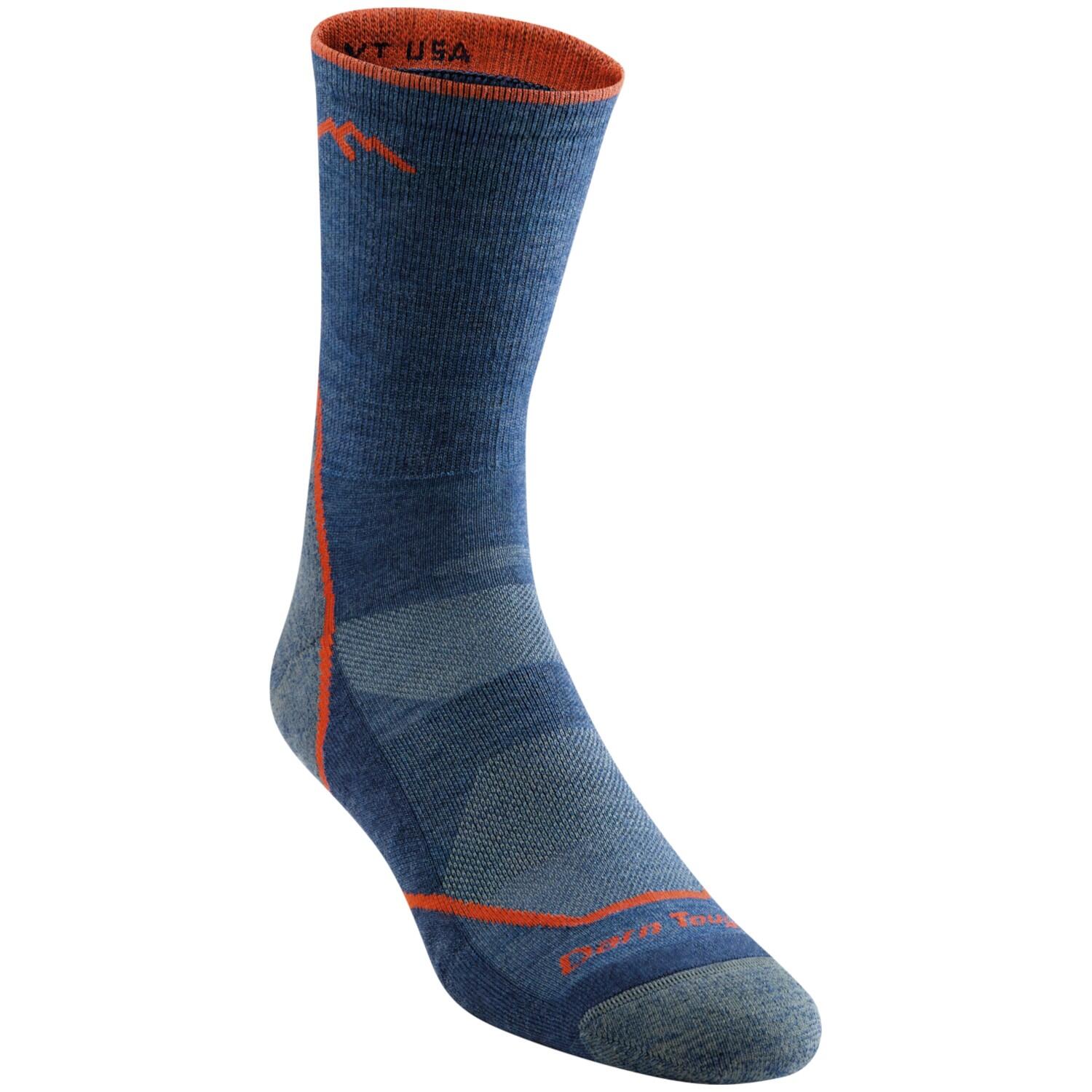 Chaussettes de randonnée pour hommes - Micro Crew - Denim - M 6/7
