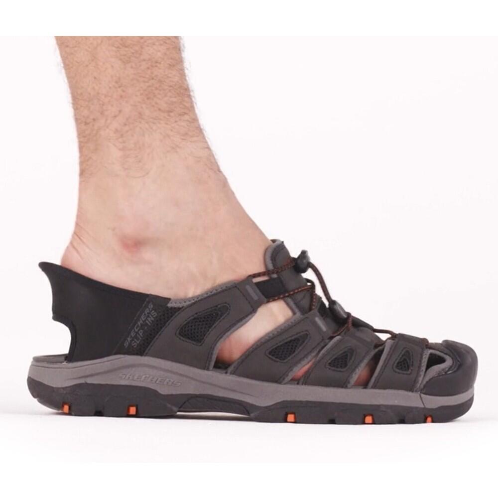 Sandálias Skechers Homem Revolted - Vartan Marrom Chocolate 6/7
