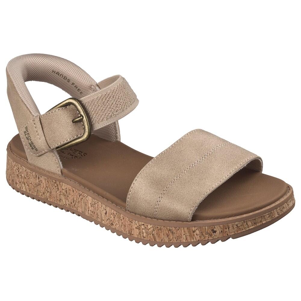 Slip-ins Bobs Sun V BEIGEe - SANDALEs FEMME  Skechers 2/7